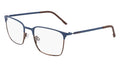 Eyeglasses FLEXON E 1140 422 Matte Blue Stargazer/Coffee