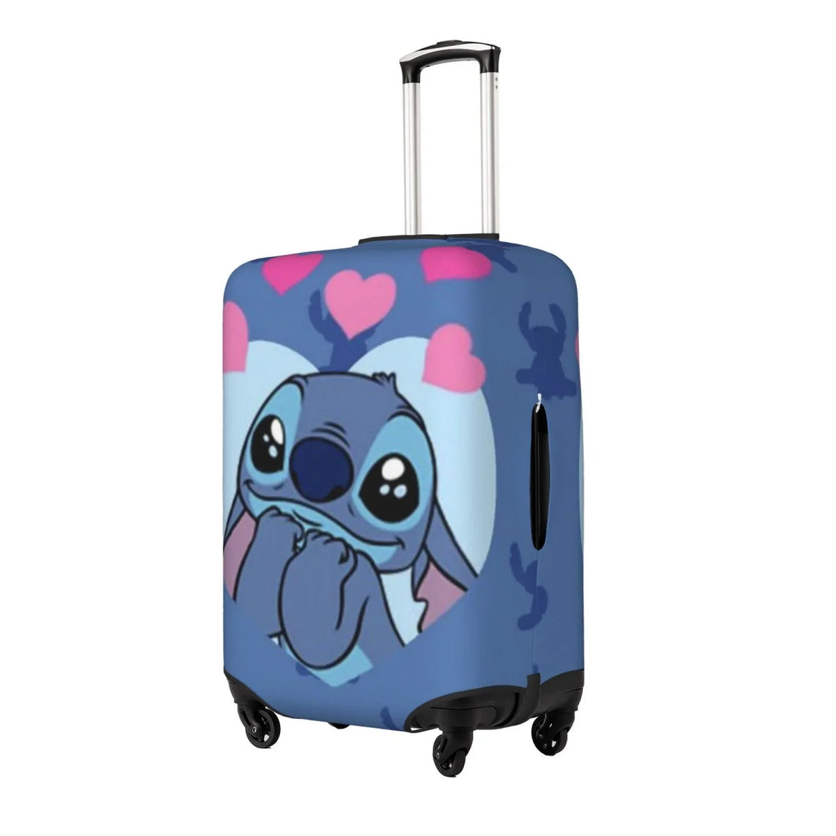 Stitch Heart Protective Suitcase shield Elastic Travel Luggage protector Organizers Fits Large