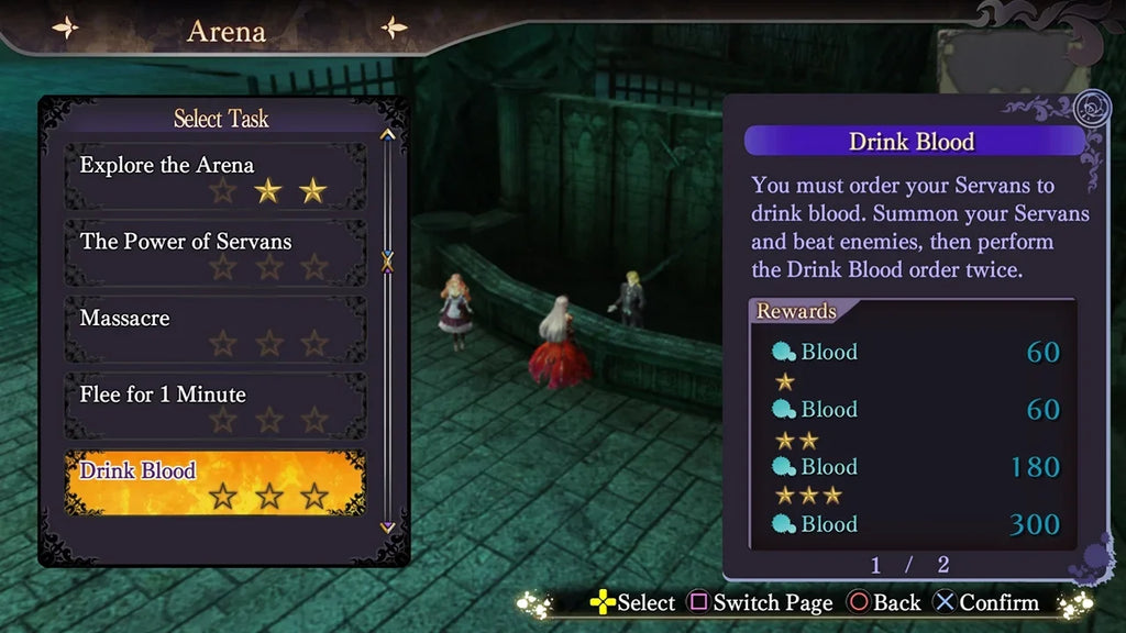 TECMO KOEI Nights of Azure (PS4)