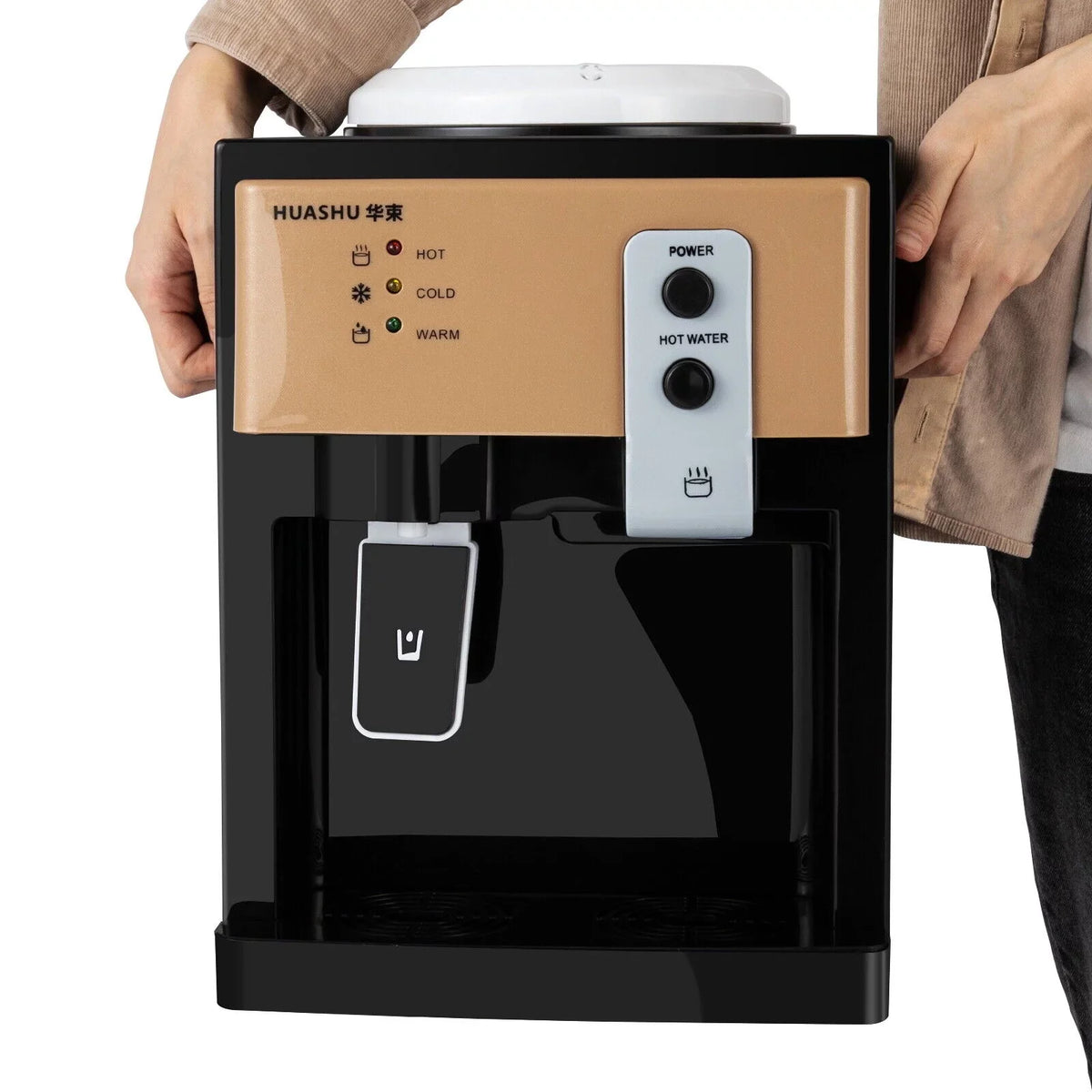 Oukaning liquid Dispenser 110V 5 Gallon Top Loading Hot & Cold liquid Home Office