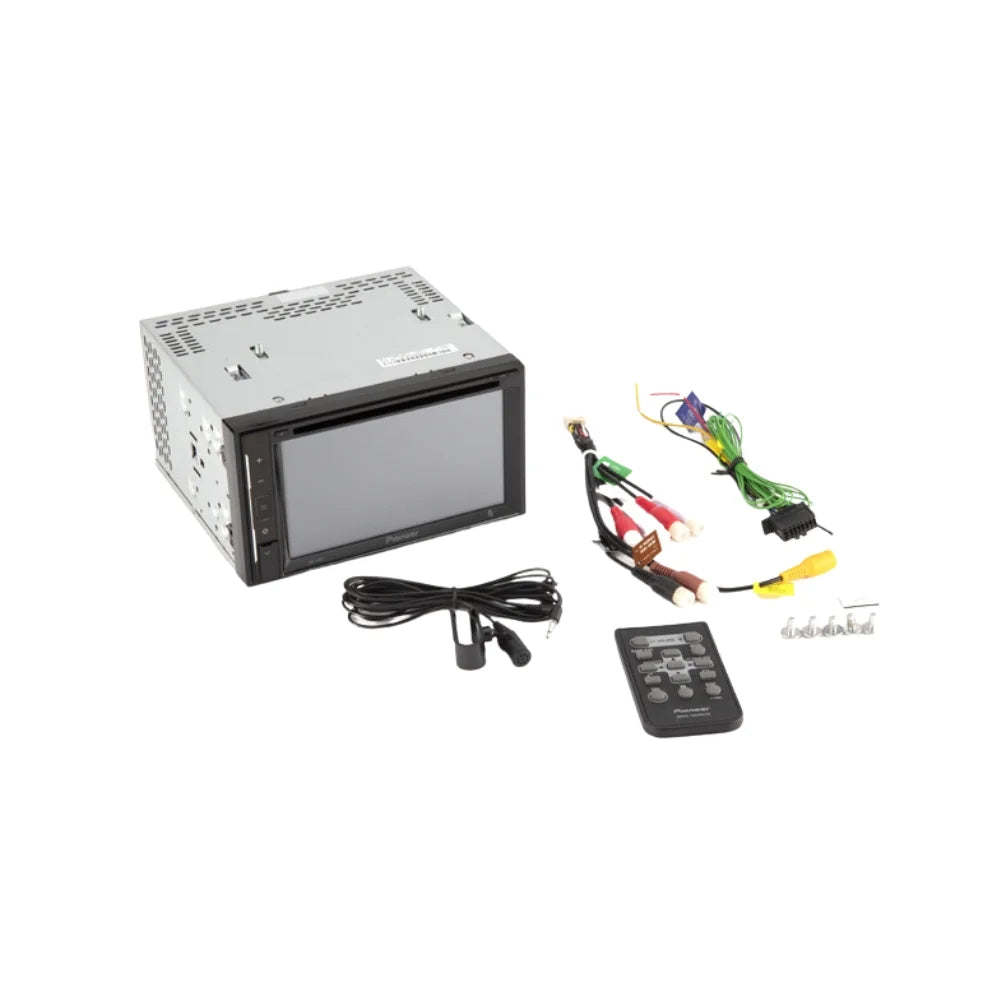 KIT2539 Bundle with Pioneer Multimedia DVD Car Stereo and Installation Kit - for 2007-2010  Explorer Sport Trac / Bluetooth Touchscreen, Backup Camera, Double Din Dash Kit