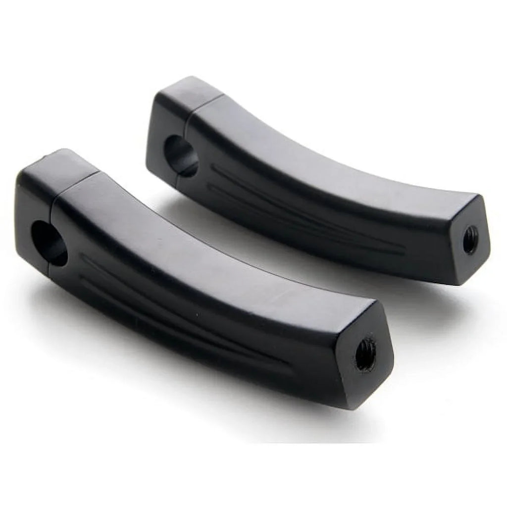 Krator 5.5" Black Bike Handlebar Pullback Risers 7/8" matching with Yamaha XS 360 400 500 650 750 850 900 1100