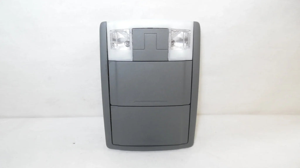 Pre-Owned 2009-2014  F150 Overhead Ceiling Roof Console Double Bin Gray OEM (Good)