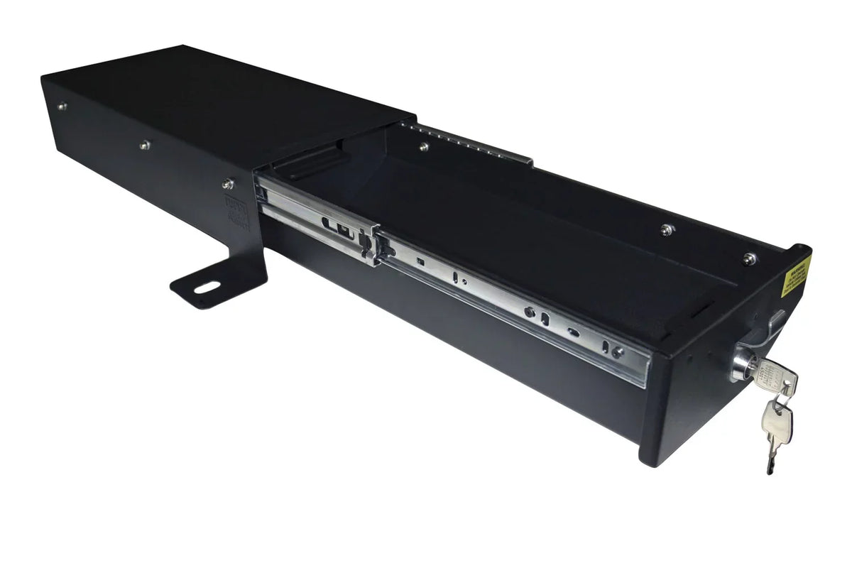 Tuffy Security Products 293-01 Under Seat Drawer - Passenger Side; Black; 2007-2018 Jeep Wrangler Unlimited JK
