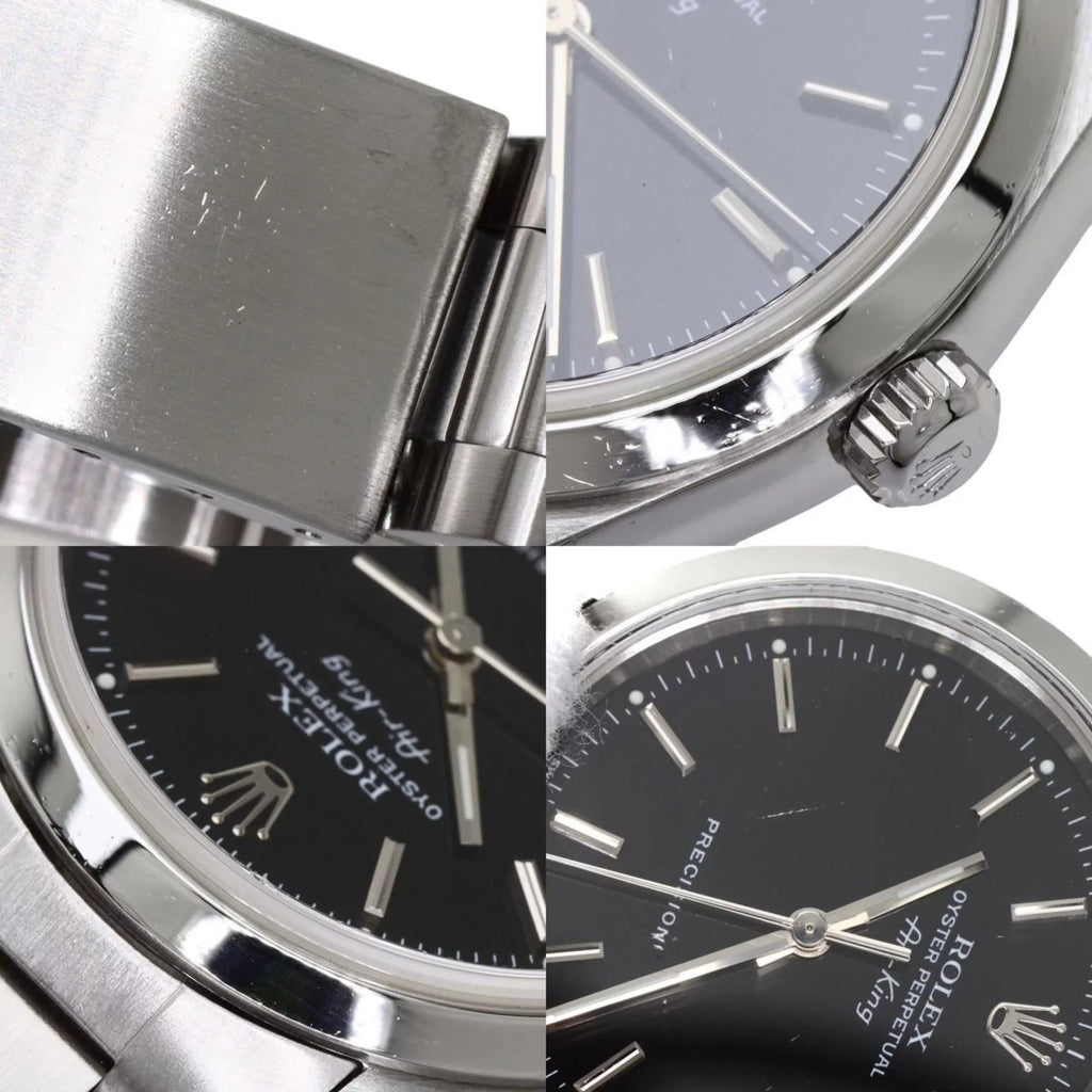 Pre-Owned Rolex 14000M Air King Watch Stainless Steel SS Men's ROLEX (Good)