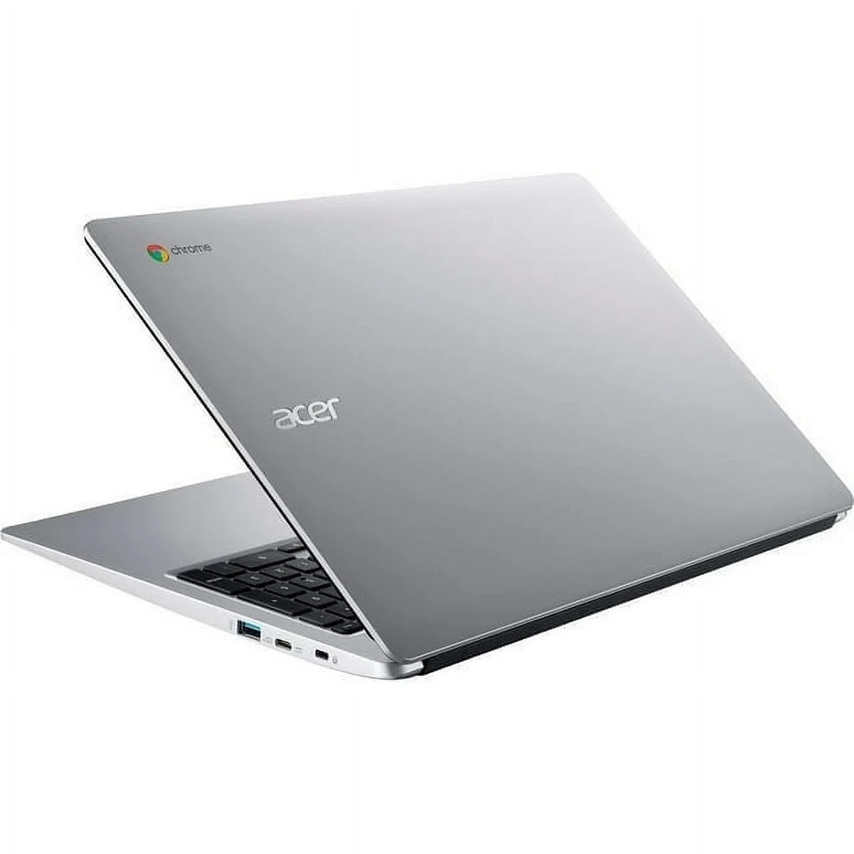 Restored  Chromebook 315 15.6" HD Display Laptop,  Celeron N4020, 4GB LPDDR4, 64GB eMMC, Chrome OS, Silver + Mazepoly Accessories