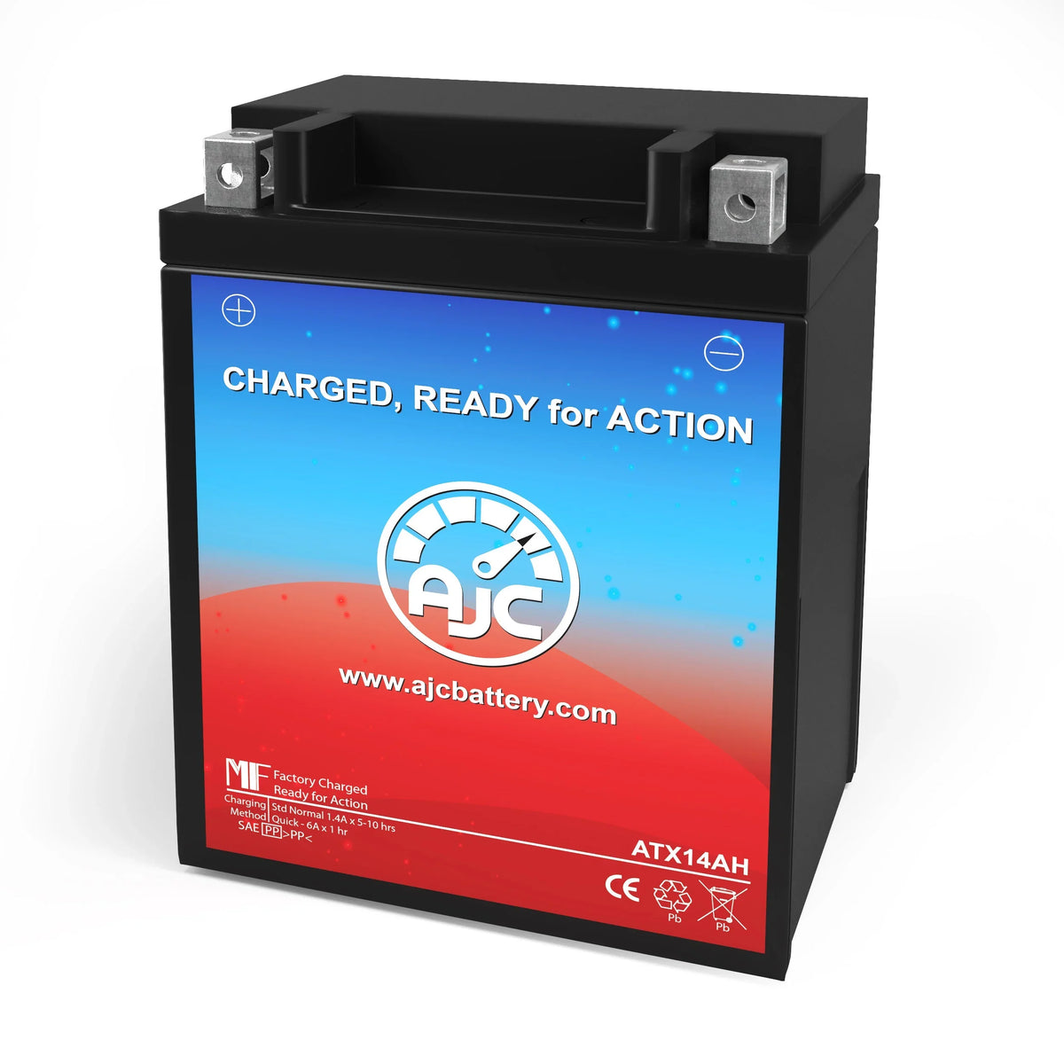Sea-Doo All Models 650CC 12V Personal Watercraft Replacement Battery (1993) - This Is an AJC Brand Replacement