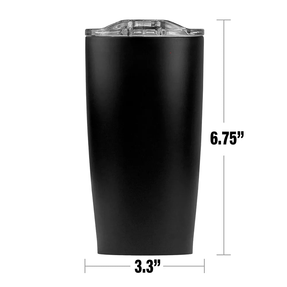 Harry Potter Hufflepuff Broomstick Badger Logo Stainless Steel Tumbler 20 oz Coffee Travel Mug/Cup, Vacuum Insulated & Double Wall with Leakproof Sliding Lid | excellent for Hot Drinks and Cold Beverages