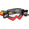 Pro Grip 3450 Riot MX Offroad Goggles w/Roll-Off System Gray/Red