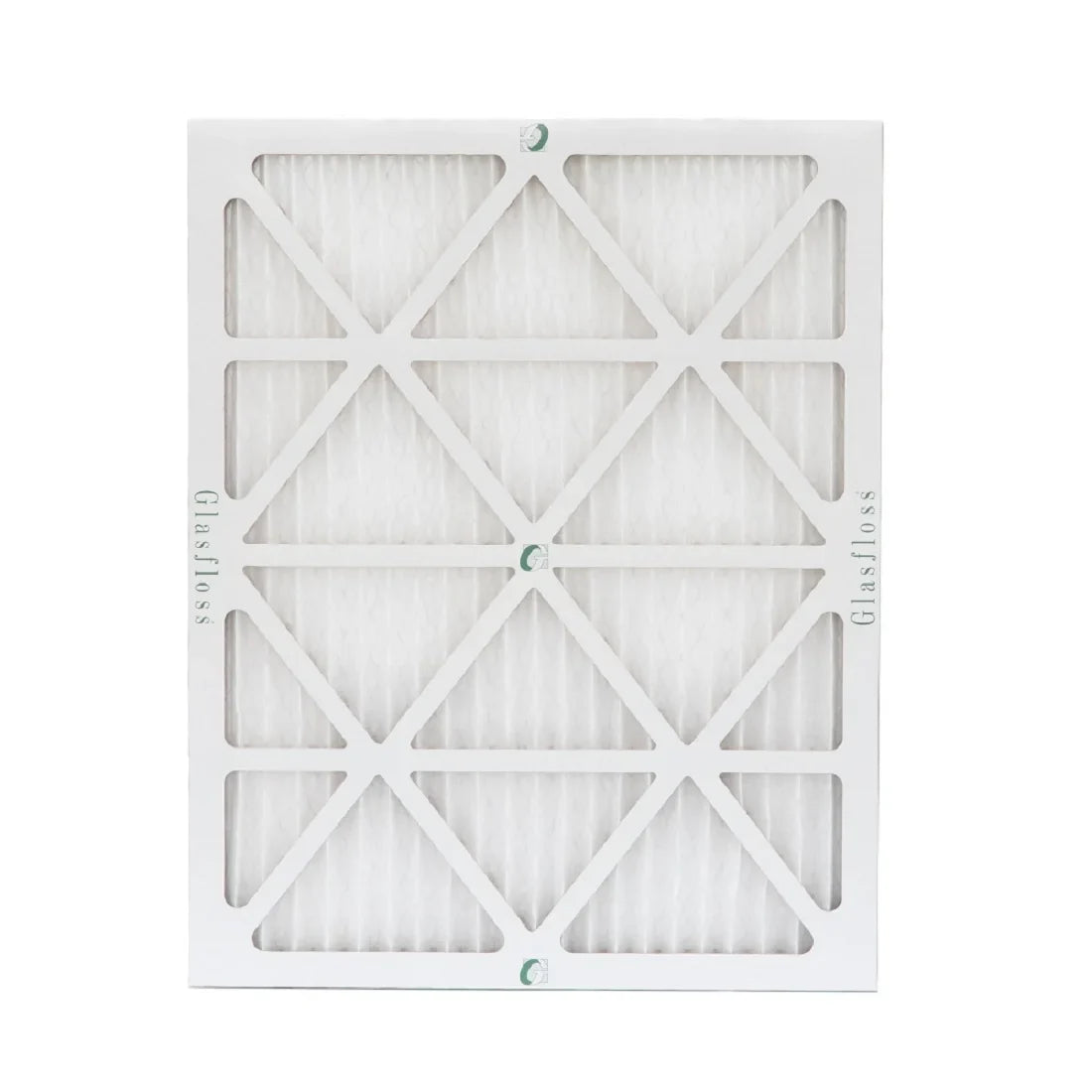 ( 8 Pack ) Exact Size: 13-1/2 x 19-1/2 x 7/8. 14x20x1 MERV 10 Pleated AC Furnace Air Filters by Glasfloss Industries