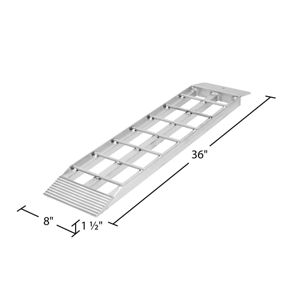 Per Axle Capacity. Guardian Dual Runner Shed Ramps - 750 lb