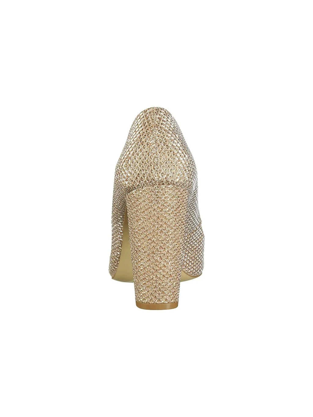 JEWEL BADGLEY MISCHKA Womens Beige Cushioned Rumor Pointed Toe Block Heel Slip On Dress Pumps 8