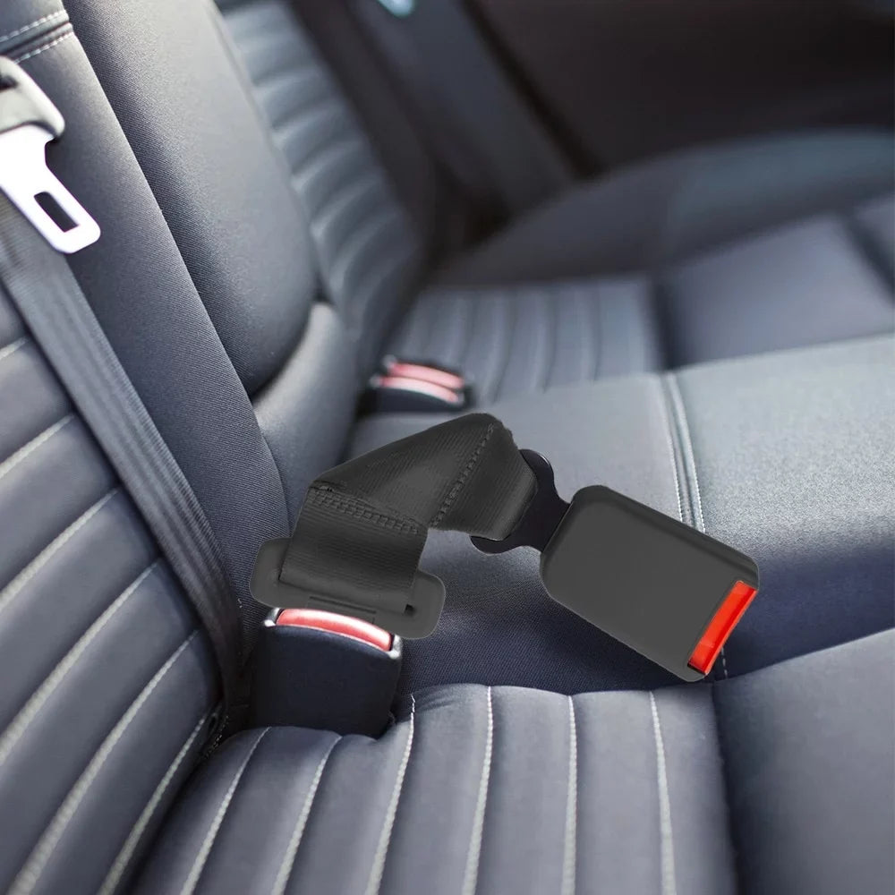 Seat Belt Extender Pros  Escape 2022 Front Seats Extender - E-Mark Certified, 7 Inch, Black