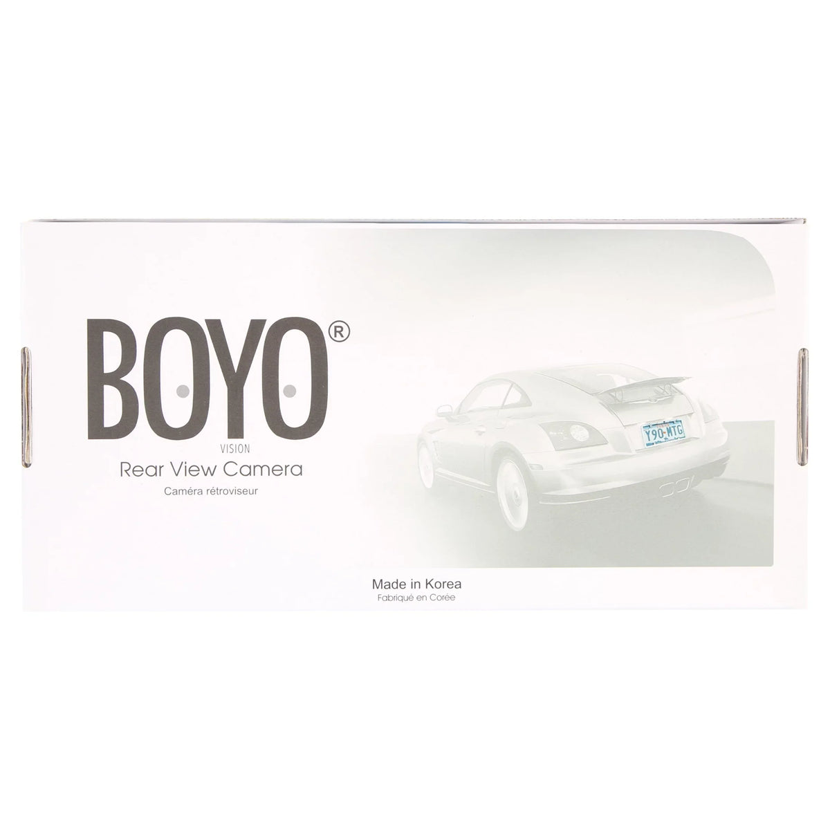 BOYO VTL275HD - Ultra Slim Full-Frame License Plate HD Backup Camera (Chrome)