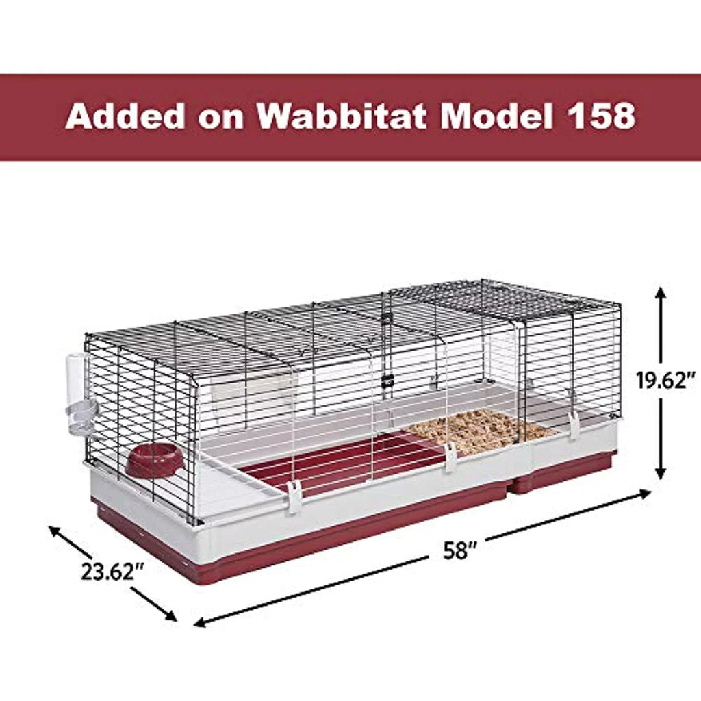Wire Extension for Wabbitat Deluxe Rabbit Home. x 23.75 in. MidWest Homes For Pets 19.75 in