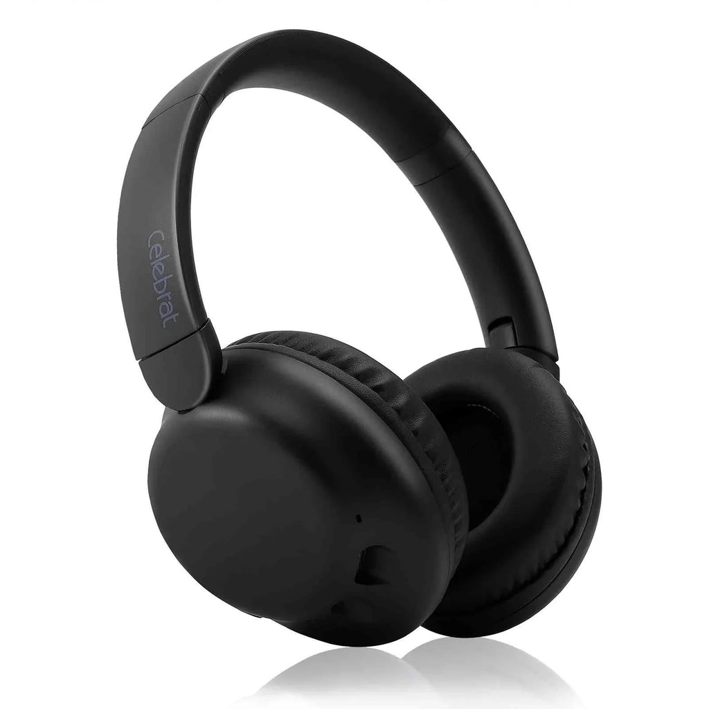 UrbanX UX991 Wireless Bluetooth Stereo Earphones High Resolution Audio Deep Bass Superior Comfort Over The Ear Headphones with Mic for HTC Desire 20+ phone Call Support