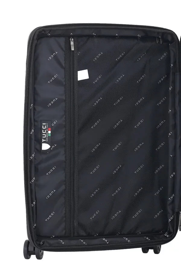 TUCCI Italy Spray Art Peace In The World 24" Luggage Suitcase