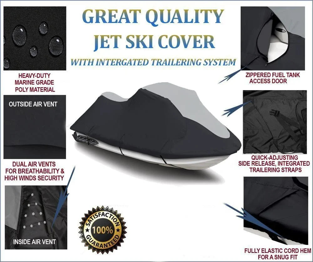 SUPER HEAVY-DUTY TOP OF THE LINE JETSKI shield matching for Sea Doo Sea-Doo GTX Limited 300 2016-2021 2022