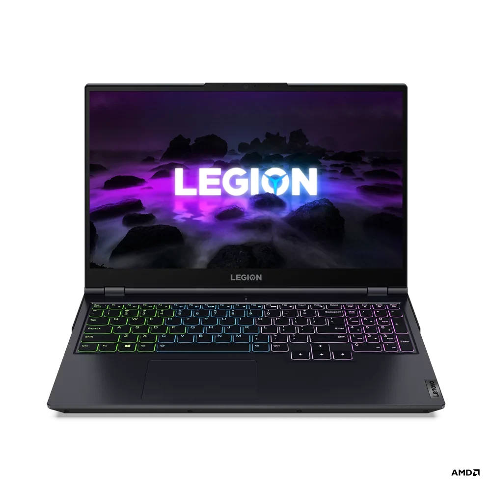 Restored  82NWCTO1WW105 Legion 5 15ACH6A 15.6" 1920 x 1080 Ryzen 5 5600H 3.3GHz AMD Radeon RX 6600M 8GB 16GB RAM 512GB SSD Win 11 Home Black (Refurbished)