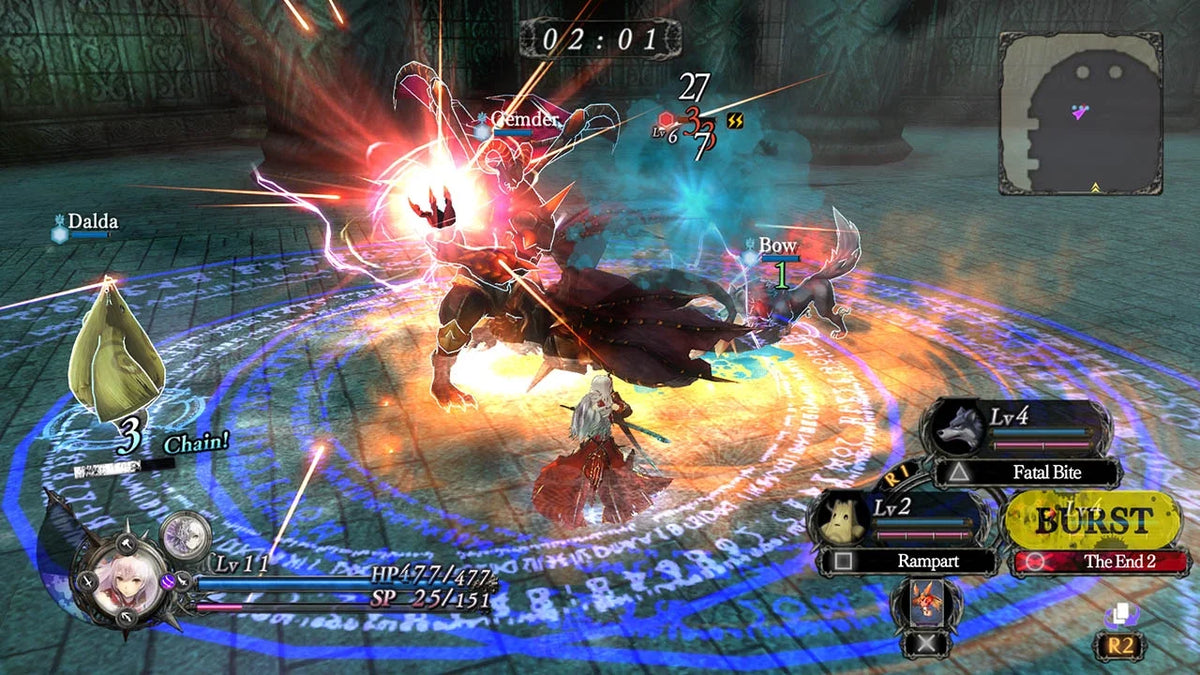TECMO KOEI Nights of Azure (PS4)