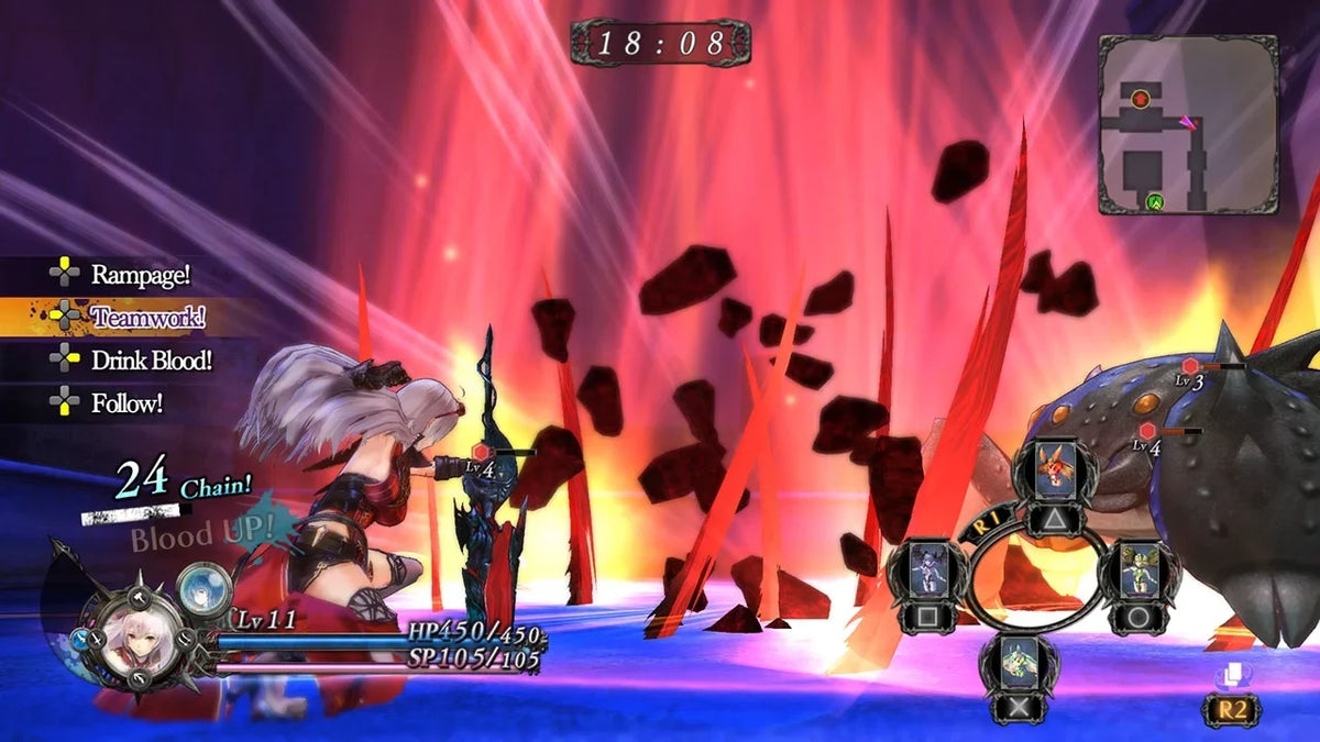 TECMO KOEI Nights of Azure (PS4)