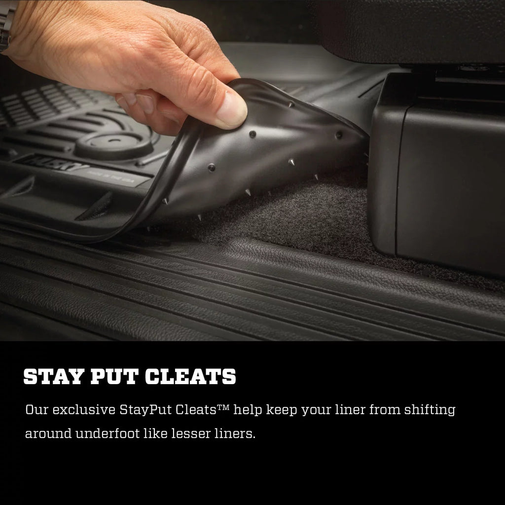 Husky by RealTruck 3rd Seat Floor Liner appropriate with 17-18 Pacifica matching with select: 2017-2021 Chrysler Pacifica Touring L, 2020-2021 Chrysler Voyager