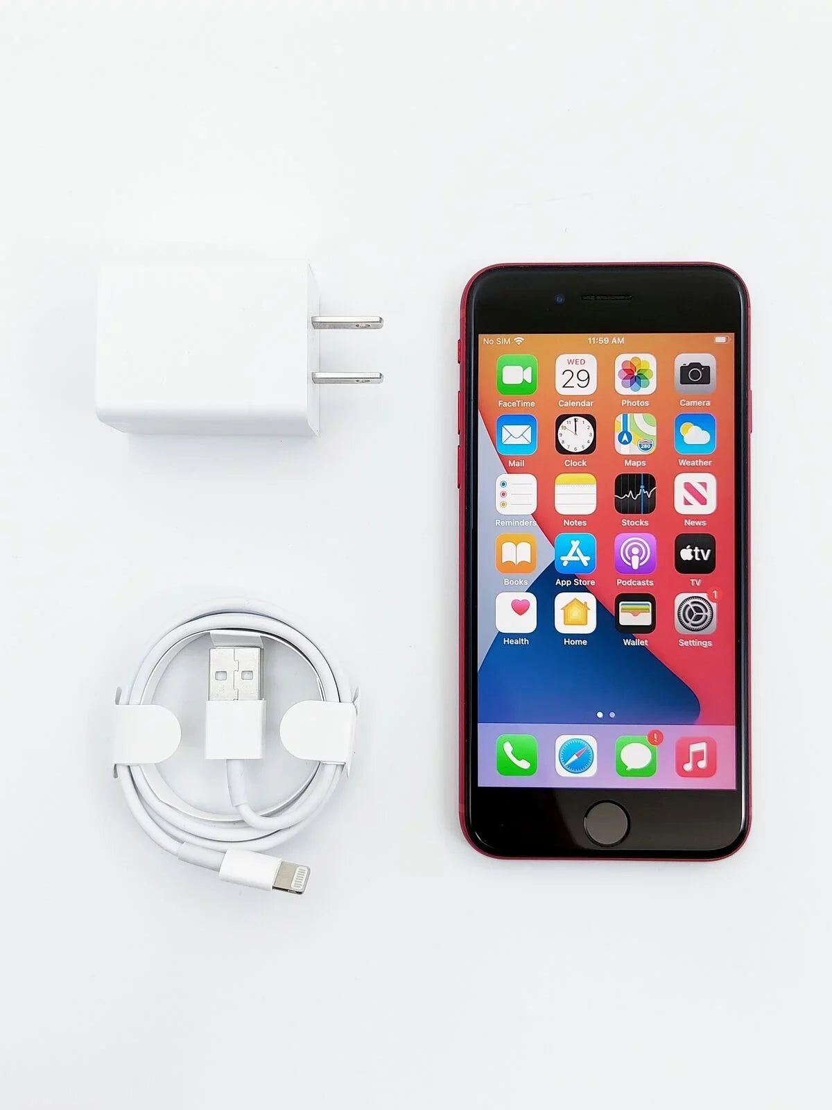 iPhone SE 2 128GB 4.7" 4G LTE GSM Unlocked, Red (Used - Good)