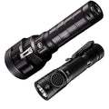 Outdoor Value Pack: Nitecore TM38 Searchlight  and  E4K Flashlight -Both can be Recharged on the go or at home