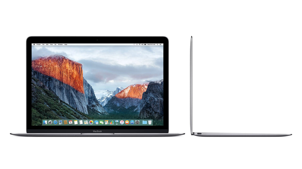 Macbook (MLH72LL/A) 12-inch Retina Display  Core m3 256GB - Space Gray (Early 2016) (Certified Used)