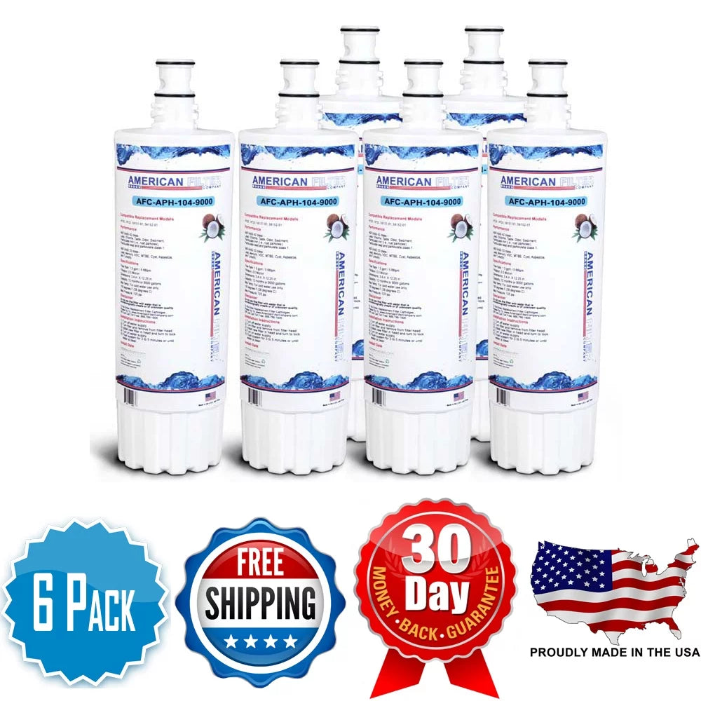 AFC Brand , moisture Filters , matching with BodyGlove® BG-1000 - 6 Pack - Made in U.S.A.