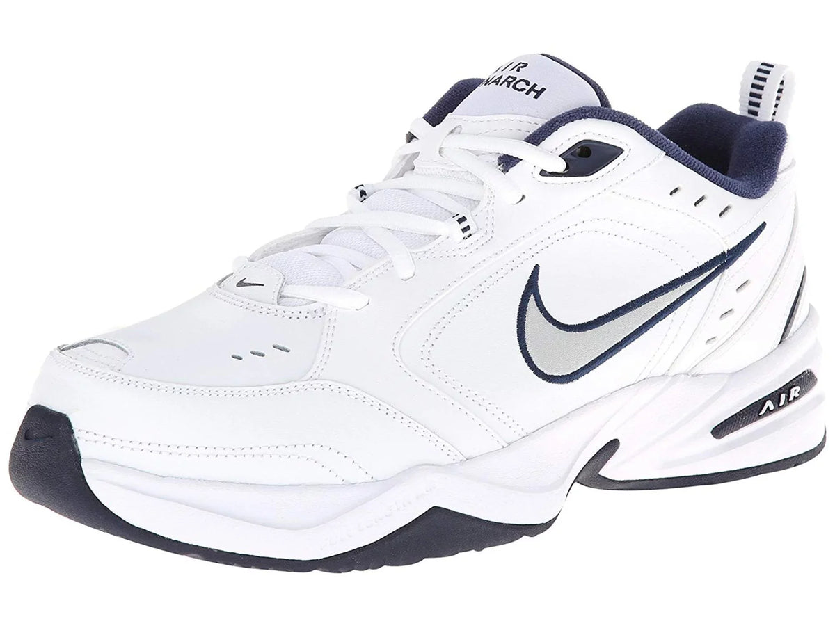 Mens Air Monarch Iv Low Top Lace Up Trail Running Shoes, White, Size 11.0