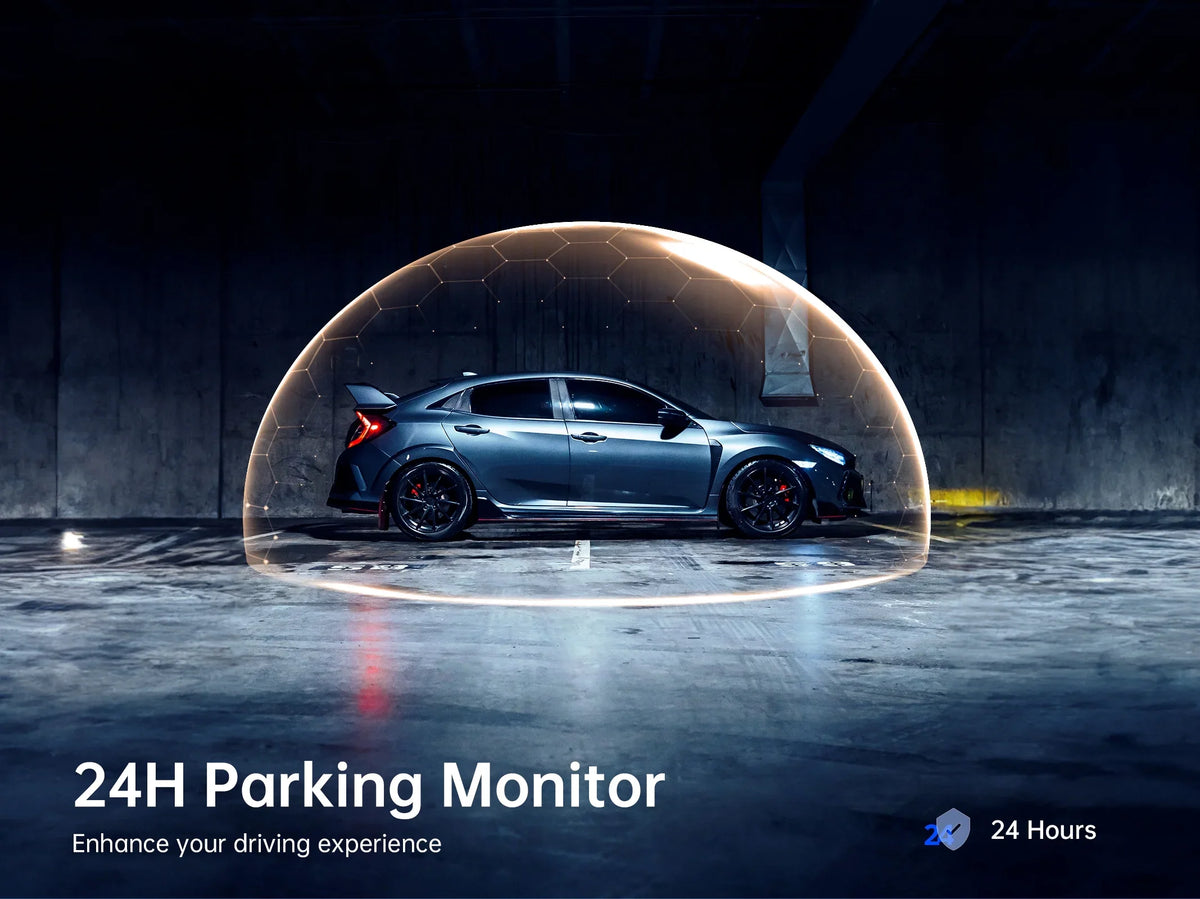 Pelsee 10" 2.5K Mirror Dash Cam, Rear View Mirror Camera with Smart Driving Assistant w/ADAS and BSD for Cars&Trucks, 24H Parking Monitor Mode, Night Vision, Voice Control, Free 32GB Card include