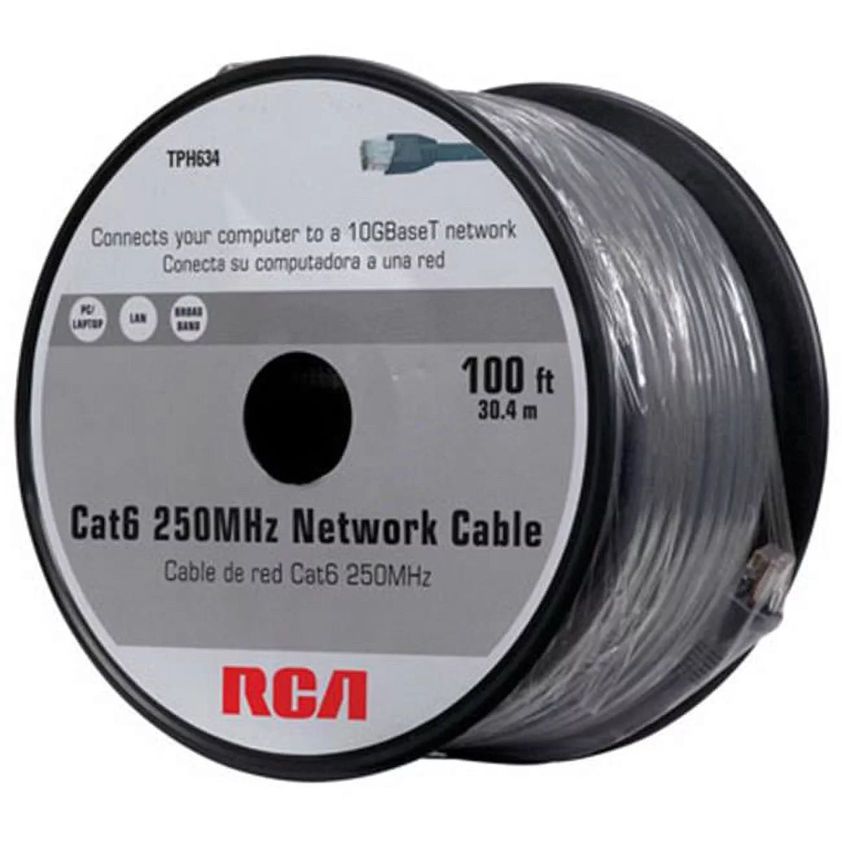 6 250mhz Cable. Audiovox TPH634 100 ft
