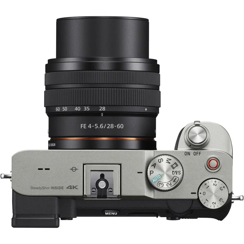 a7C Mirrorless Camera with 28-60mm Lens (Silver) - ILCE7CL/S