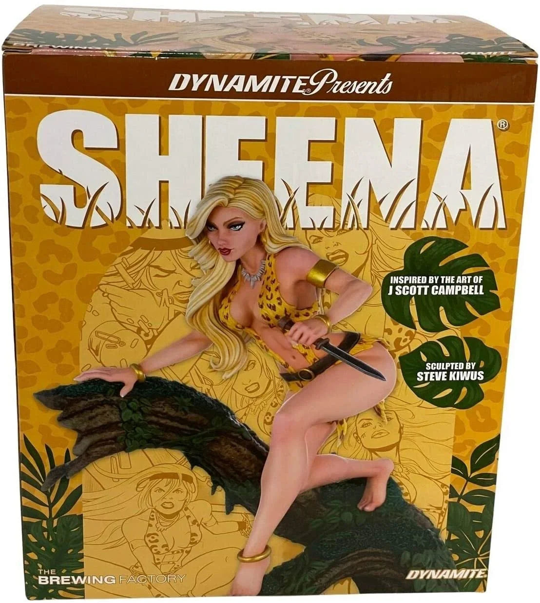 Scott Campbell Arctic Proof 49 Made. Dynamite Sheena Queen of The Jungle J
