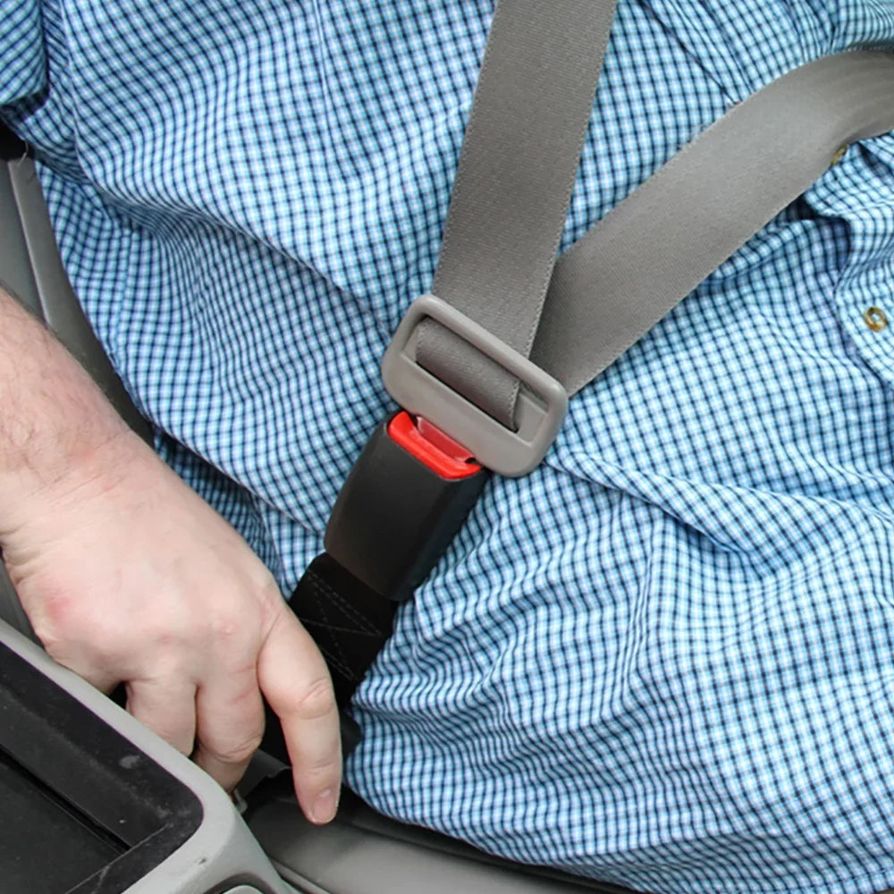 Seat Belt Extender Pros  Escape 2022 Front Seats Extender - E-Mark Certified, 7 Inch, Black