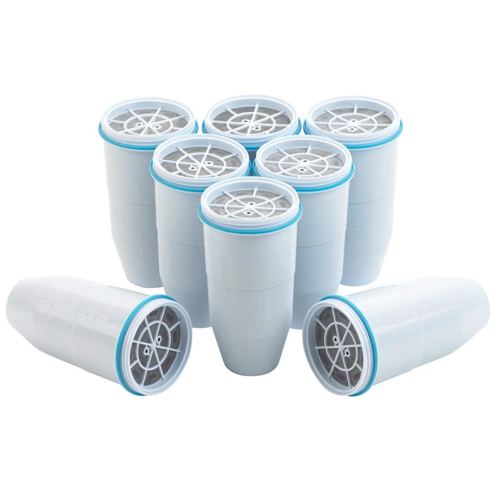 Zero aqua Replacement Filter For Pitchers & Dispenser  ZR-008 (8 Pack)