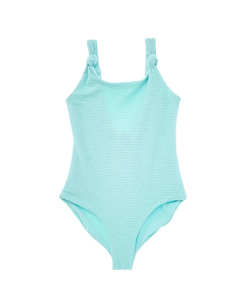 Bella Dahl girls  Knotted One-Piece Swimsuit, 10