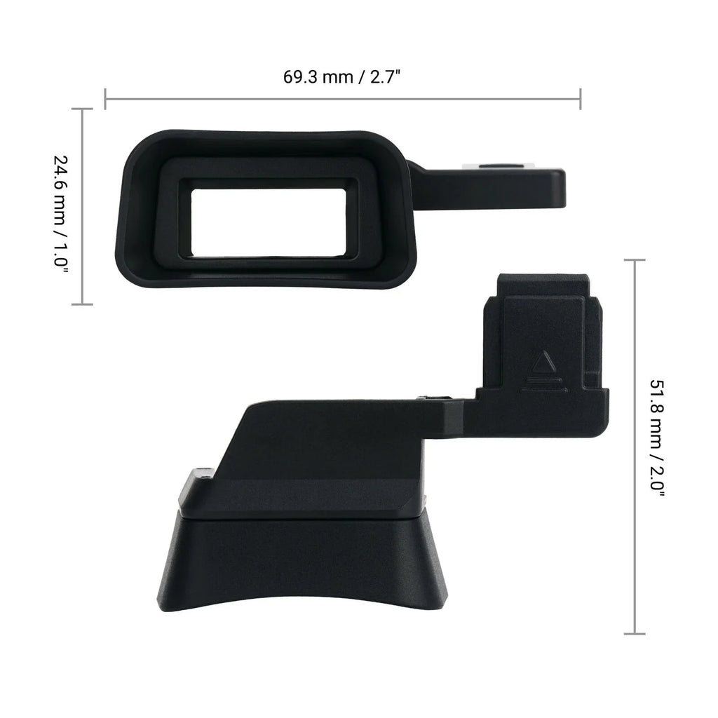 Extend Camera Eyecup Eyepiece Viewfinder for  A7C Alpha 7C ILCE-7C