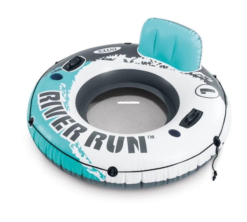 Intex Aqua River Run I Sport Lounge, Inflatable aqua Float, 53" Diameter