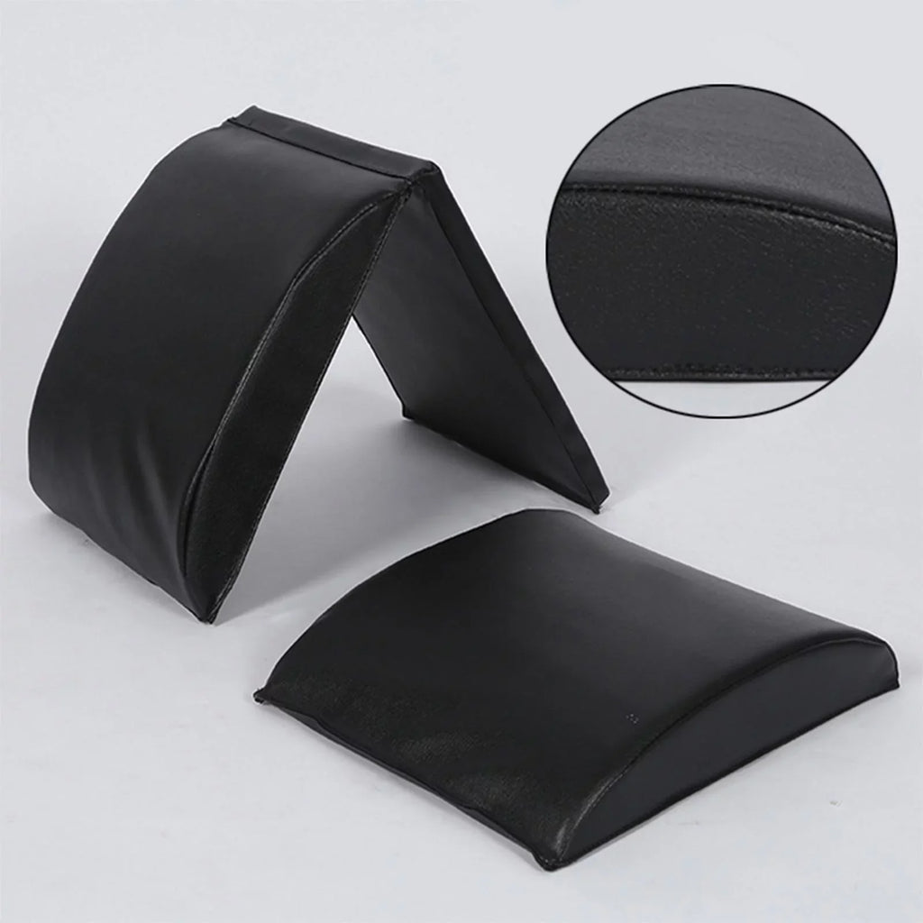 Foldable Ab Exercise Mat Abdominal Core Trainer Pad Back Support Situp Tailbone Sit up Cushion for Gym Training