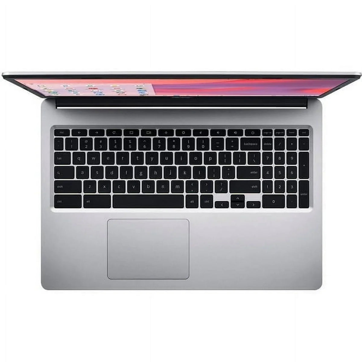 Restored  Chromebook 315 15.6" HD Display Laptop,  Celeron N4020, 4GB LPDDR4, 64GB eMMC, Chrome OS, Silver + Mazepoly Accessories