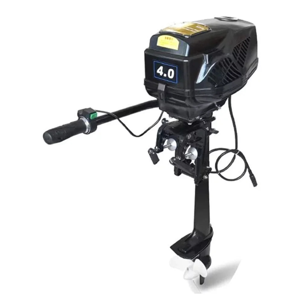 Techtongda 48V 4HP Electric Outboard Trolling Motor Fishing vessel Engine Brushless Motor