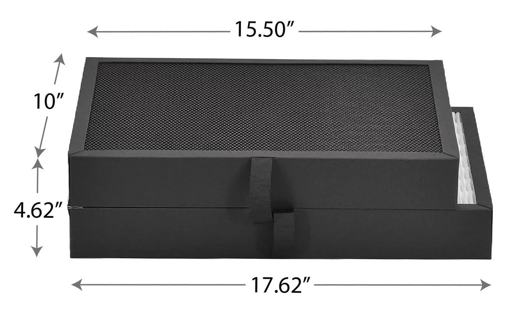 Nispira F7400 Protect 7400 SmartFilter Replacement 3-in-1 HEPA Activated Carbon Foldable | matching with Blueair Protect 7470i, 7410i Air Purifier | Remove Smoke, Dust, Chemical Smell | 3 Pack