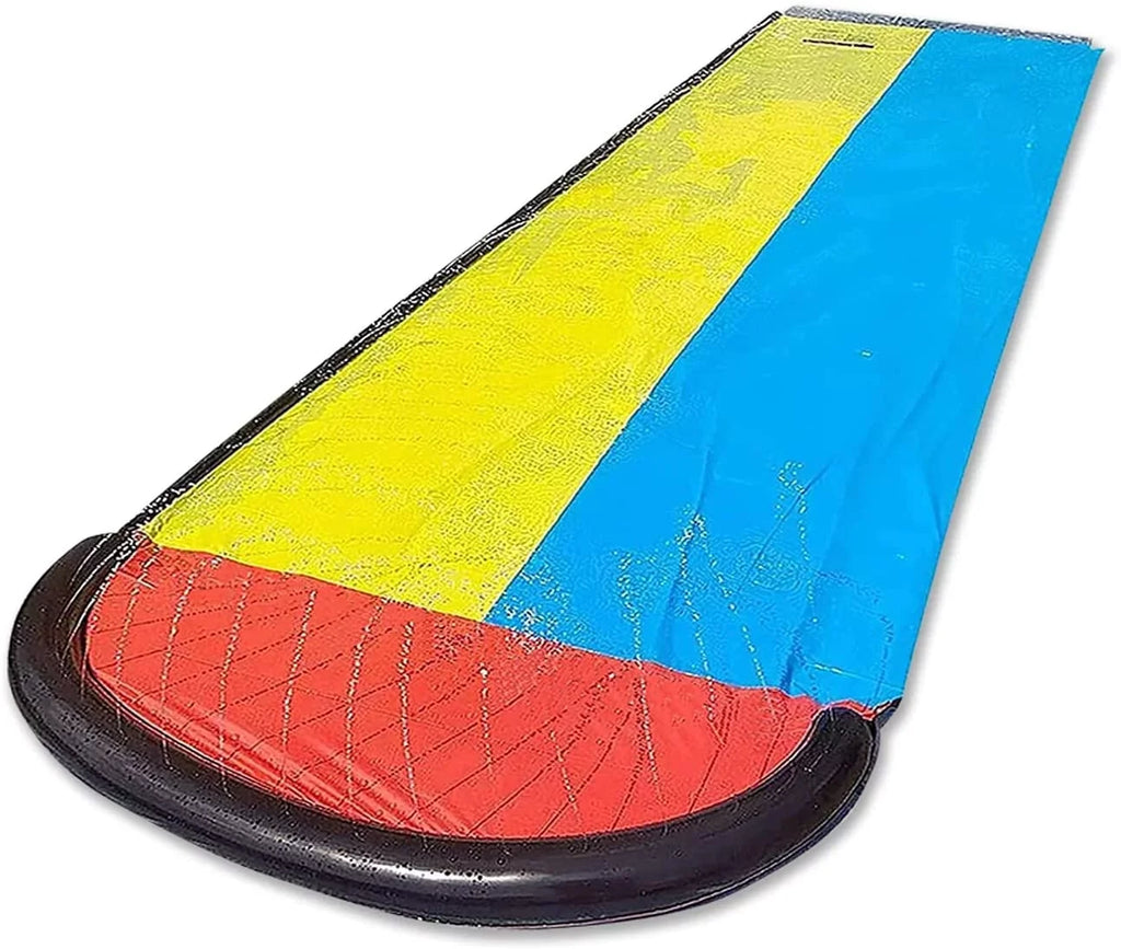 Edele 15.5ft liquid Slide Summer Fun for Lawn Inflatable Crash Pad