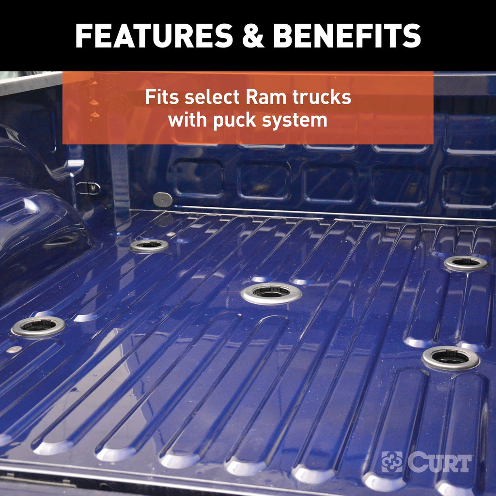 CURT Q24 5th Wheel Hitch with RAM OEM Legs
