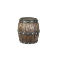 Whiskey Barrell Planter - Natural. 18 in