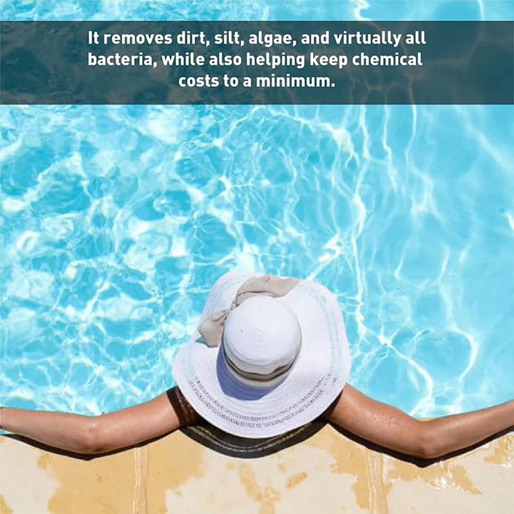 Silica 50lbs Mystic White II Swimming Pool Filter Sand, White (3 Pack). U.S