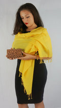 Fancy Shawl/Sheer Shawl/Summer Shawl/aqua Pashmina Shawl/Light weight Shawl/Evening Shawl/Pashmina Shawl/Scarf/Scarves (Marigold Yellow Regular Shawl)