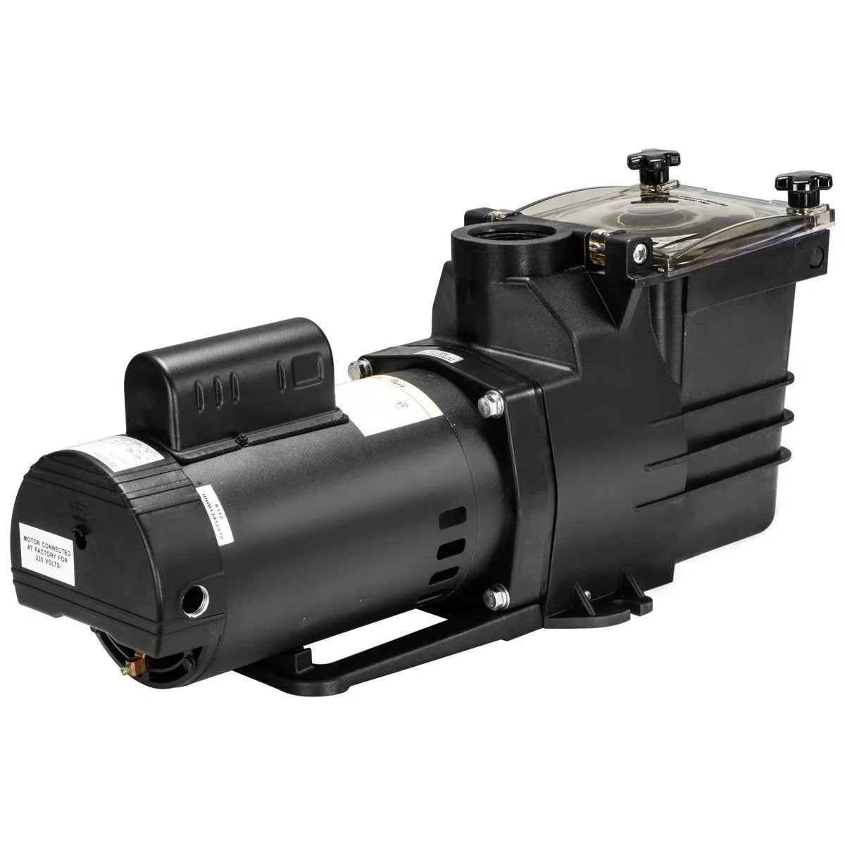 XtremepowerUS 1.5  Pool Pump Swimming High Flow Pump 230v Dual Speed In-Ground Swimming 2" NPT Fitting